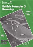 Programme cover of Brands Hatch Circuit, 31/08/1986