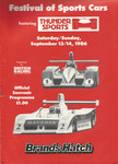 Programme cover of Brands Hatch Circuit, 14/09/1986