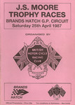Programme cover of Brands Hatch Circuit, 25/04/1987