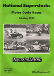 Programme cover of Brands Hatch Circuit, 04/05/1987