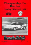 Programme cover of Brands Hatch Circuit, 24/04/1988