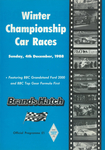 Programme cover of Brands Hatch Circuit, 04/12/1988