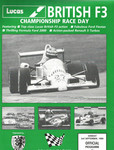 Programme cover of Brands Hatch Circuit, 03/09/1989
