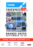 Programme cover of Brands Hatch Circuit, 30/09/1990