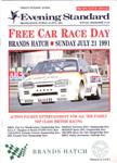Programme cover of Brands Hatch Circuit, 21/07/1991