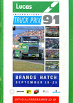 Programme cover of Brands Hatch Circuit, 29/09/1991