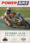 Programme cover of Brands Hatch Circuit, 20/10/1991