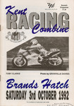 Programme cover of Brands Hatch Circuit, 03/10/1992