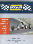 Programme cover of Brands Hatch Circuit, 24/10/1993