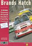 Programme cover of Brands Hatch Circuit, 12/05/1996