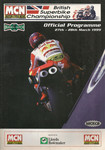 Programme cover of Brands Hatch Circuit, 28/03/1999