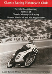 Programme cover of Brands Hatch Circuit, 08/08/1999