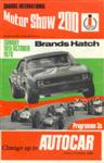Programme cover of Brands Hatch Circuit, 18/10/1970