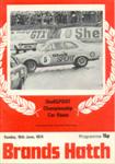 Programme cover of Brands Hatch Circuit, 16/06/1974