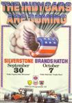 Programme cover of Silverstone Circuit, 30/09/1978