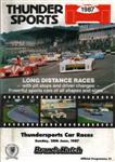 Programme cover of Brands Hatch Circuit, 28/06/1987