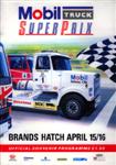 Programme cover of Brands Hatch Circuit, 16/04/1989