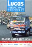 Programme cover of Brands Hatch Circuit, 24/09/1989