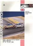 Programme cover of Brands Hatch Circuit, 23/07/1989