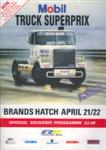 Programme cover of Brands Hatch Circuit, 22/04/1990