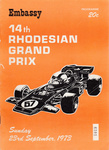 Programme cover of Breedon Everard Raceway, 23/09/1973