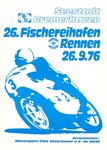Programme cover of Bremerhaven, 26/09/1976