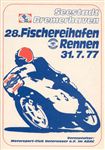 Programme cover of Bremerhaven, 31/07/1977
