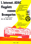 Programme cover of Bremgarten Airfield, 31/05/1970