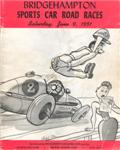 Programme cover of Bridgehampton Public Road Circuit, 09/06/1951