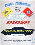 Programme cover of Bristol Motor Speedway, 22/10/1961
