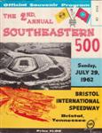 Programme cover of Bristol Motor Speedway, 29/07/1962