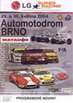 Programme cover of Brno Circuit, 30/05/2004