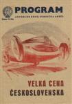 Programme cover of Brno Circuit, 25/09/1949