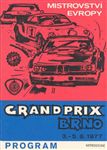 Programme cover of Brno Circuit, 05/06/1977