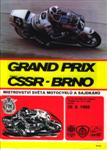 Programme cover of Brno Circuit, 28/08/1988