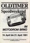 Programme cover of Brno Circuit, 21/04/1991