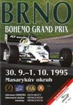 Programme cover of Brno Circuit, 01/10/1995