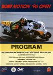 Programme cover of Brno Circuit, 1996
