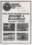 Programme cover of Broadford Track, 15/10/1995