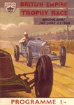 Programme cover of Brooklands (GBR), 23/06/1934