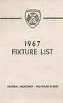Fixtures of British Racing & Sports Car Club, 1967