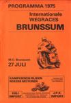 Programme cover of Brunssum, 27/07/1975