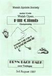 Programme cover of Bryn Bach Park Hill Climb, 03/08/1997