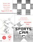 Programme cover of Buchanan Field, 21/08/1955
