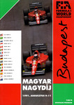Programme cover of Hungaroring, 11/08/1991