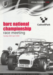 Programme cover of Cadwell Park Circuit, 26/04/2009