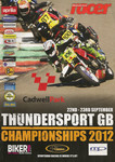 Programme cover of Cadwell Park Circuit, 23/09/2012