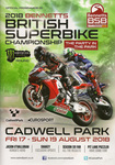 Programme cover of Cadwell Park Circuit, 19/08/2018