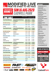 Programme cover of Cadwell Park Circuit, 16/08/2020