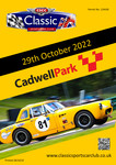 Programme cover of Cadwell Park Circuit, 29/10/2022